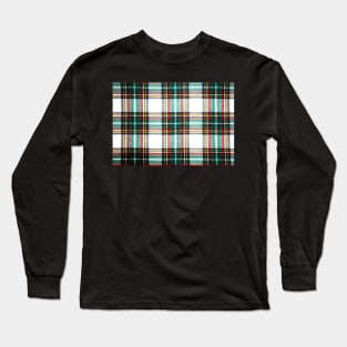 Unique Check Pattern Long Sleeve T-Shirt